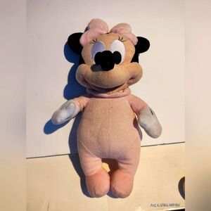 Vintage Baby Minnie Mouse;Disney Baby Plush Toy